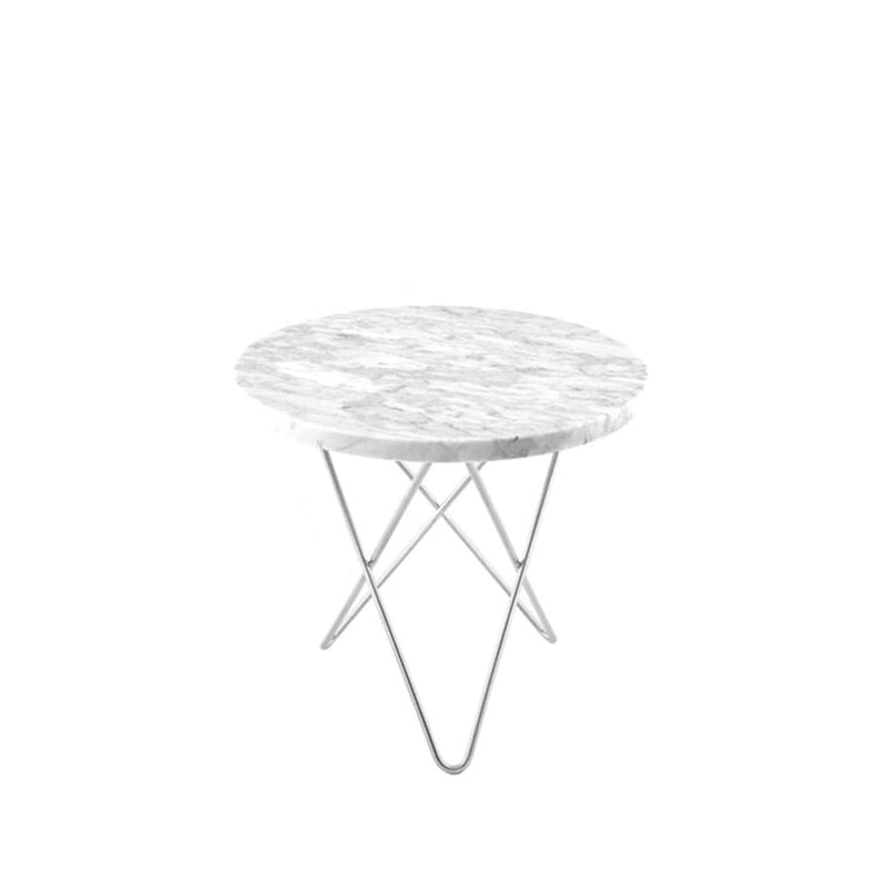 Se OX Denmarq Mini O Table sofabord Marmor hvid, rustfrit understel ❤ Kæmpe udvalg i OX Denmarq ❤ Hurtig levering: 1 - 2 Hverdage samt billig fragt - Varenummer: NDN-521080-01 og barcode / Ean: &