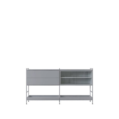 Se Zweed Molto medium sideboard grå, 2 sektioner med vitrine ❤ Kæmpe udvalg i Zweed ❤ Hurtig levering: 1 - 2 Hverdage samt billig fragt - Varenummer: NDN-540693-01 og barcode / Ean: '9991442048372 på lager - Udsalg på Furniture - Cabinets & Storage - Buffets & Sideboards Spar op til 53% - Over 1334 design brands på udsalg