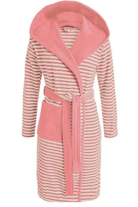 Se Esprit Striped Hoodie morgenkåbe Coral - XL på tilbud! Billig fragt & hurtig levering (1-2 hverdage). Spar op til 59% på udsalg.