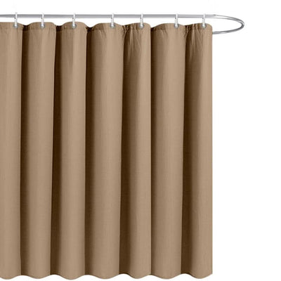 Se tilbud på MOUD Home WAFFLE Badeforhæng 180x200 cm - khaki. Billigt udsalg! Hurtig levering: 1-2 hverdage. Varenummer: BADE-47262836523347.