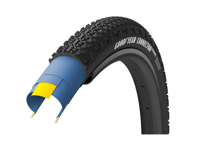 Se Goodyear Connector Ultimate TLC - Gravel - Foldedæk - 27,5x50C - Sort ✔ Kæmpe udvalg i  Goodyear ✔ Hurtig levering: 1 - 2 Hverdage samt billig fragt - Varenummer: CKP-810432031349 og barcode / Ean: '810432031349 på lager - Udsalg på Cykeldæk Spar op til 51% - Over 1150 kendte brands på udsalg