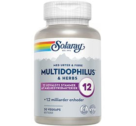 Solaray Multidophilus & Herbs &bull; 30 kap.