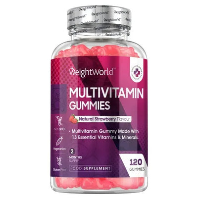 Se Multivitamin Vingummier - Multivitaminer » Kæmpe udvalg i WeightWorld » Hurtig levering: 1 - 2 Hverdage samt billig fragt - Varenummer: WWDK-48114 og barcode / Ean: 5056128124970 på lager - Udsalg på Multivitaminer Spar op til 56% - Over 1312 kendte brands på udsalg