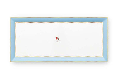 Se tilbud på Cake Tray Rectangular Love Birds Blue-Khaki 33.3x15.5cm! Billigt udsalg på Pip Studio. Køb online nu! Hurtig levering, 1-2 hverdage. Spar op til 64%.