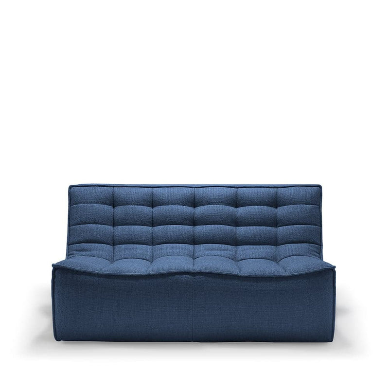 Se Ethnicraft N701 sofa 2-personers Stof blue ❤ Kæmpe udvalg i Ethnicraft ❤ Hurtig levering: 1 - 2 Hverdage samt billig fragt - Varenummer: NDN-530625-01 og barcode / Ean: &