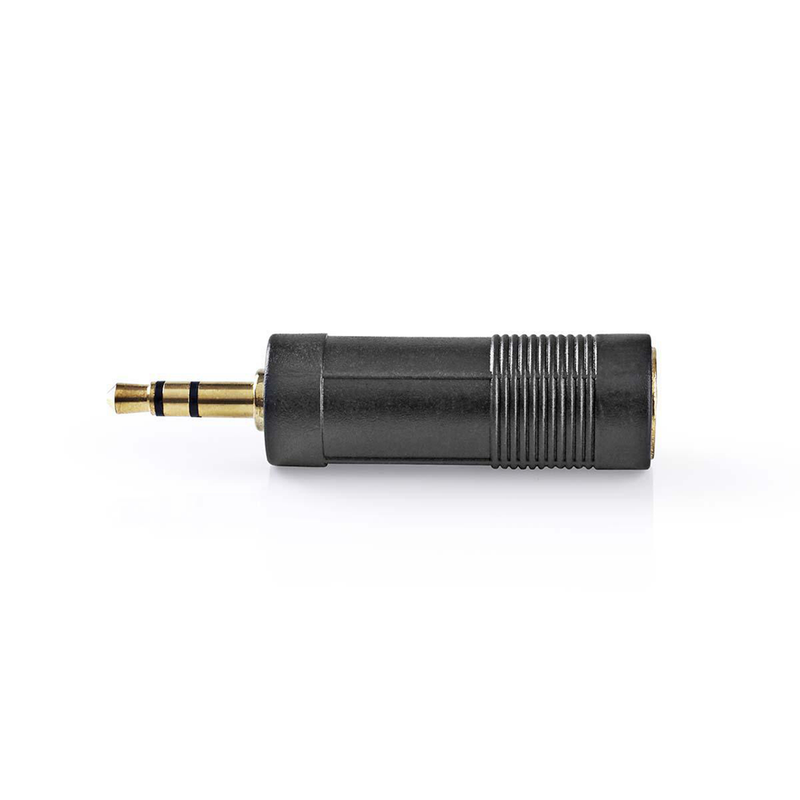 Stereo adapter - minijack 3.5mm til 6.35mm Jack adapter