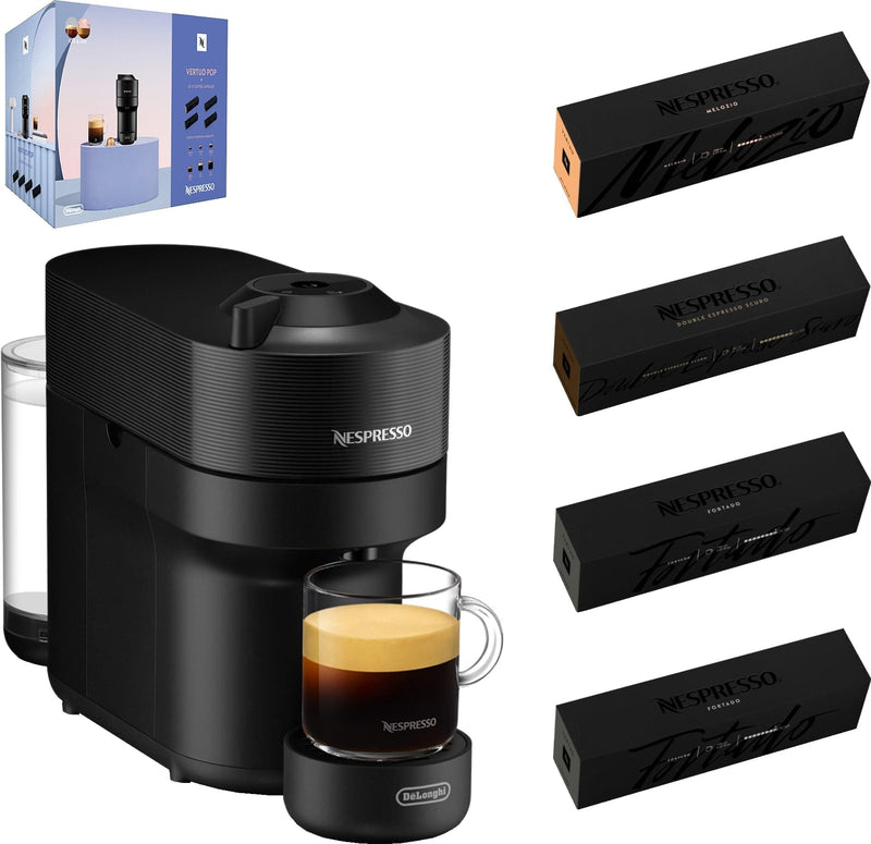 Se Nespresso Vertuo POP kapselmaskine fra De Longhi værdipakke ENV90.B ✔ Kæmpe udvalg i Nespresso ✔ Hurtig levering: 1 - 2 Hverdage samt billig fragt - Varenummer: ELG-773525 og barcode / Ean: &