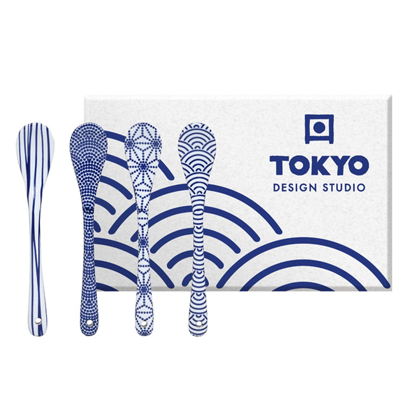 Se Tokyo Design Studio Nippon Blue ske 4 stk. ✔ Kæmpe udvalg i Tokyo Design Studio ✔ Meget billig fragt og hurtig levering: 1 - 2 hverdage - Varenummer: KTO-17987 og barcode / Ean: &