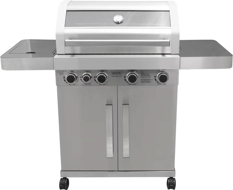 Nordic Season Huntington 4+1B gasgrill GG502420 (rustfrit stål)