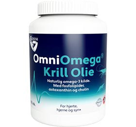 BioSym OmniOmega Krill Olie 100 kapsler