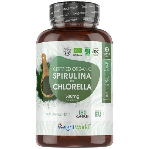 Se Økologisk Spirulina og Chlorella - Spirulina » Kæmpe udvalg i WeightWorld » Hurtig levering: 1 - 2 Hverdage samt billig fragt - Varenummer: WWDK-48875 og barcode / Ean: 5056128126622 på lager - Udsalg på Spirulina Spar op til 57% - Over 1312 kendte brands på udsalg