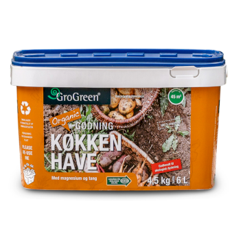 Se GroGreenÂ® Køkkenhave NPK 6-2-6 + 2% Mg 6 liter ❤ Kæmpe udvalg i Plantetorvet ❤ Hurtig levering: 1 - 2 Hverdage samt billig fragt - Varenummer: PTT-97844 og barcode / Ean: på lager - Udsalg på Gødninger > All-Round have Spar op til 63% - Over 1300 kendte brands på udsalg