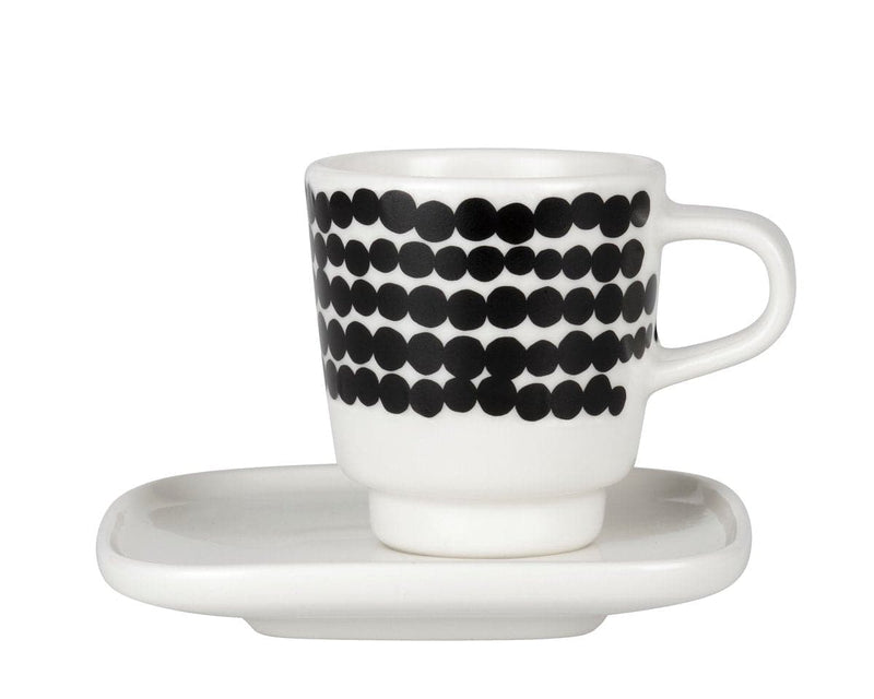 Se Marimekko Räsymatto espressokop sort-hvid ✔ Kæmpe udvalg i Marimekko ✔ Hurtig levering: 1 - 2 Hverdage samt billig fragt - Varenummer: NDN-14080-01 og barcode / Ean: &