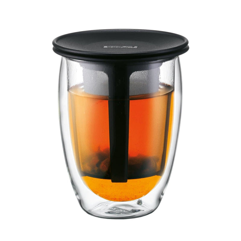 Se Bodum Tea For One glas med tesi sort ✔ Kæmpe udvalg i Bodum ✔ Hurtig levering: 1 - 2 Hverdage samt billig fragt - Varenummer: NDN-22065-01 og barcode / Ean: &