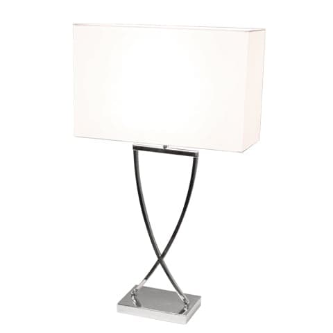 Se By Rydéns Omega bordlampe 67 cm krom-hvid ✔ Kæmpe udvalg i By Rydéns ✔ Hurtig levering: 1 - 2 Hverdage samt billig fragt - Varenummer: NDN-31568-02 og barcode / Ean: &