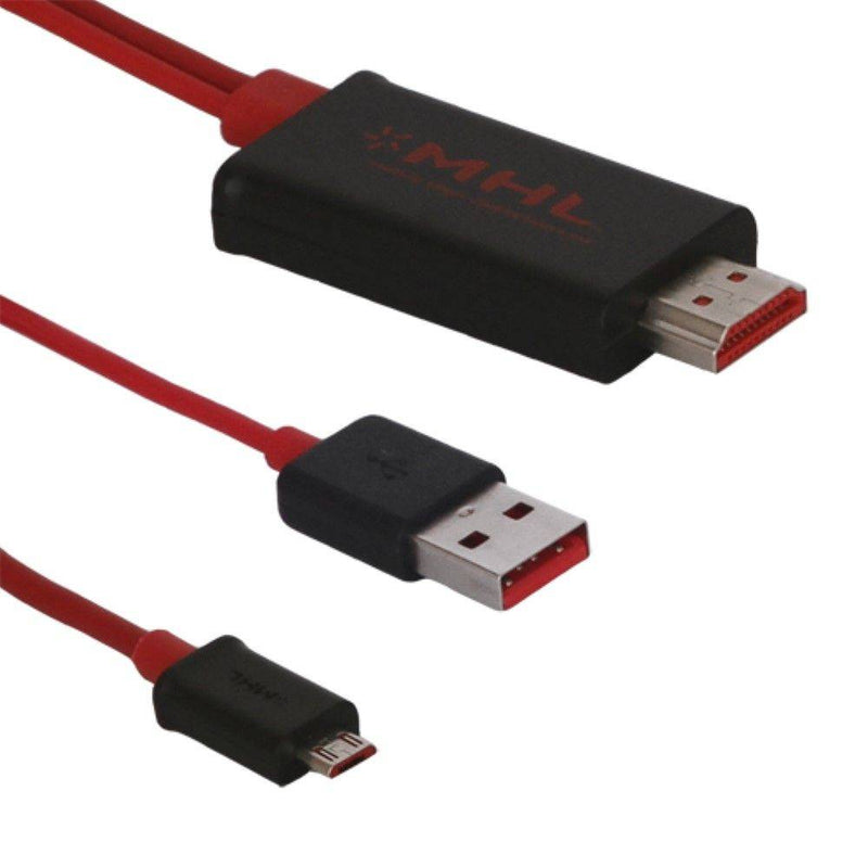 MicroUSB til HDMI Adapter 2m.