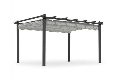 Se Pernille Pergola - 3x4 meter - Grå ❤ Kæmpe udvalg i KopK ❤ Hurtig levering: 1 - 2 Hverdage samt billig fragt - Varenummer: HML-DK1502 og barcode / Ean: '7319074010253 på lager - Udsalg på DIVERSE > Pavilloner Spar op til 56% - Over 1334 design mærker på udsalg