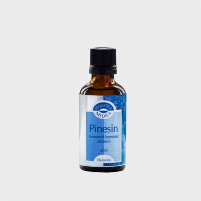 Se Holistica-Medica Pinesin &bull; 50 ml. ❤ Kæmpe udvalg i KopK ❤ Hurtig levering: 1 - 2 Hverdage samt billig fragt - Varenummer: HG-8816 og barcode / Ean: '5706059000033 på lager - Udsalg på Sundhed > > Spar op til 53% - Over 1334 design mærker på udsalg