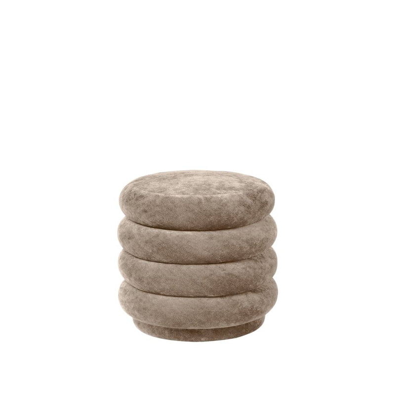 Se ferm LIVING Pouf Round siddepuf stof Faded Velvet 26 beige ❤ Kæmpe udvalg i ferm LIVING ❤ Hurtig levering: 1 - 2 Hverdage samt billig fragt - Varenummer: NDN-545796-01 og barcode / Ean: &