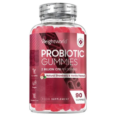 Se Probiotika Gummies - Immunsystem » Kæmpe udvalg i WeightWorld » Hurtig levering: 1 - 2 Hverdage samt billig fragt - Varenummer: WWDK-49535 og barcode / Ean: 5056128127278 på lager - Udsalg på Immunsystem Spar op til 65% - Over 1312 kendte brands på udsalg