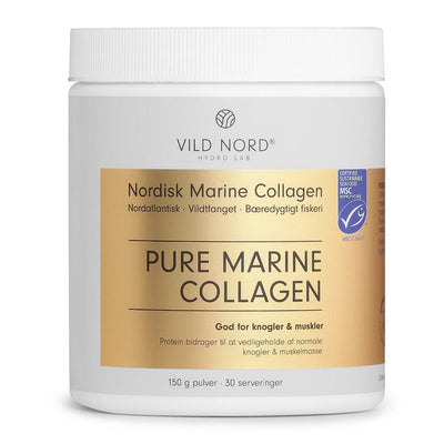 Se Vild Nord PURE Marine Collagen 150g - 3 for 495,- ❤ Kæmpe udvalg i Vild Nord ❤ Hurtig levering: 1 - 2 Hverdage samt billig fragt - Varenummer: HG-56082 og barcode / Ean: '5714662002542 på lager - Udsalg på Personlig pleje > Negle > Collagen Spar op til 58% - Over 1334 design mærker på udsalg