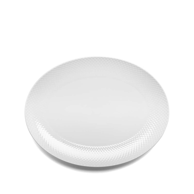 Se Lyngby Porcelæn - Rhombe Ovalt serveringsfad 35x26,5 hvid ✔ Kæmpe udvalg i Lyngby Porcelæn ✔ Hurtig levering: 1 - 2 Hverdage samt billig fragt - Varenummer: RKTK-LYP201205 og barcode / Ean: &