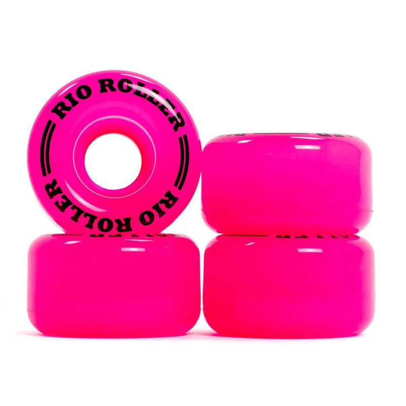 Se Rio Roller Coaster Rulleskøjtehjul Pink - 62mm/82A 62mm ✔ Kæmpe udvalg i  Rio Roller ✔ Hurtig levering: 1 - 2 Hverdage samt billig fragt - Varenummer: JUCO-RIO504-62mm og barcode / Ean: &