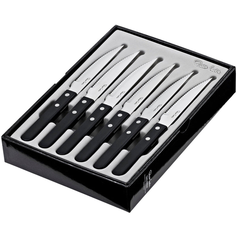 Se Robert Welch Trattoria grillknive 6 stk. ✔ Stort online udvalg i Robert Welch ✔ Hurtig levering: 1 - 2 Hverdage samt billig fragt - Varenummer: KTO-TRABR1012V/6 og barcode / Ean: &