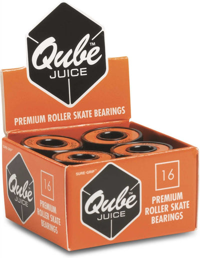 Se QUBE Juice Bearings 8 mm. 8 ✔ Kæmpe udvalg i  Sure-Grip ✔ Hurtig levering: 1 - 2 Hverdage samt billig fragt - Varenummer: JUCO-qj8b og barcode / Ean: '5711697018197 på lager - Udsalg på Tilbehør til rulleskøjter Spar op til 67% - Over 1150 kendte brands på udsalg