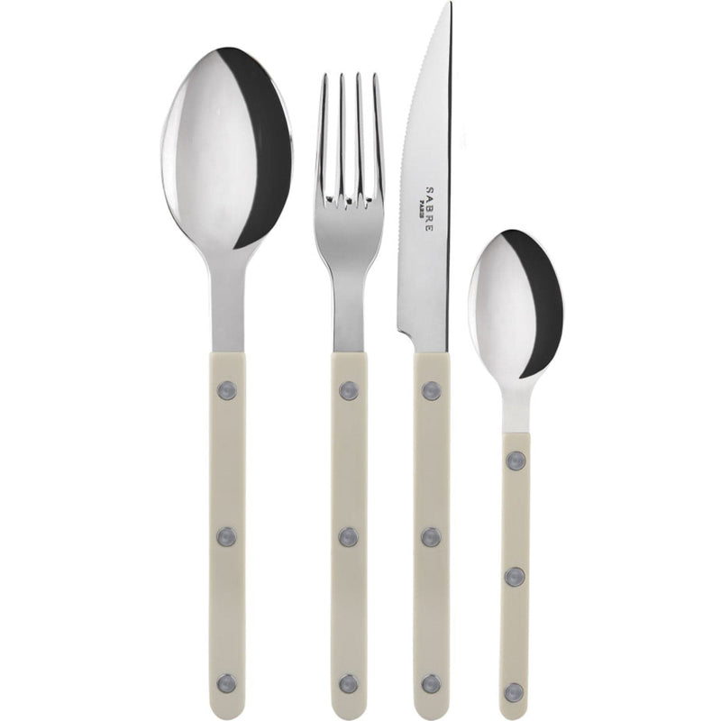 Se Sabre Paris Bistrot Solid bestiksæt 4 dele, light kaki ✔ Kæmpe udvalg i Sabre Paris ✔ Hurtig levering: 1 - 2 Hverdage samt billig fragt - Varenummer: KTO-2346-033-0174 og barcode / Ean: &