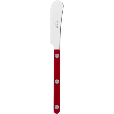 Se Sabre Paris Bistrot Solid smørkniv 14 cm, burgundy ✔ Kæmpe udvalg i Sabre Paris ✔ Hurtig levering: 1 - 2 Hverdage samt billig fragt - Varenummer: KTO-2346-025-0180 og barcode / Ean: '3700068483193 på lager - Udsalg på Smørkniv Spar op til 65% - Over 1122 kendte brands på udsalg