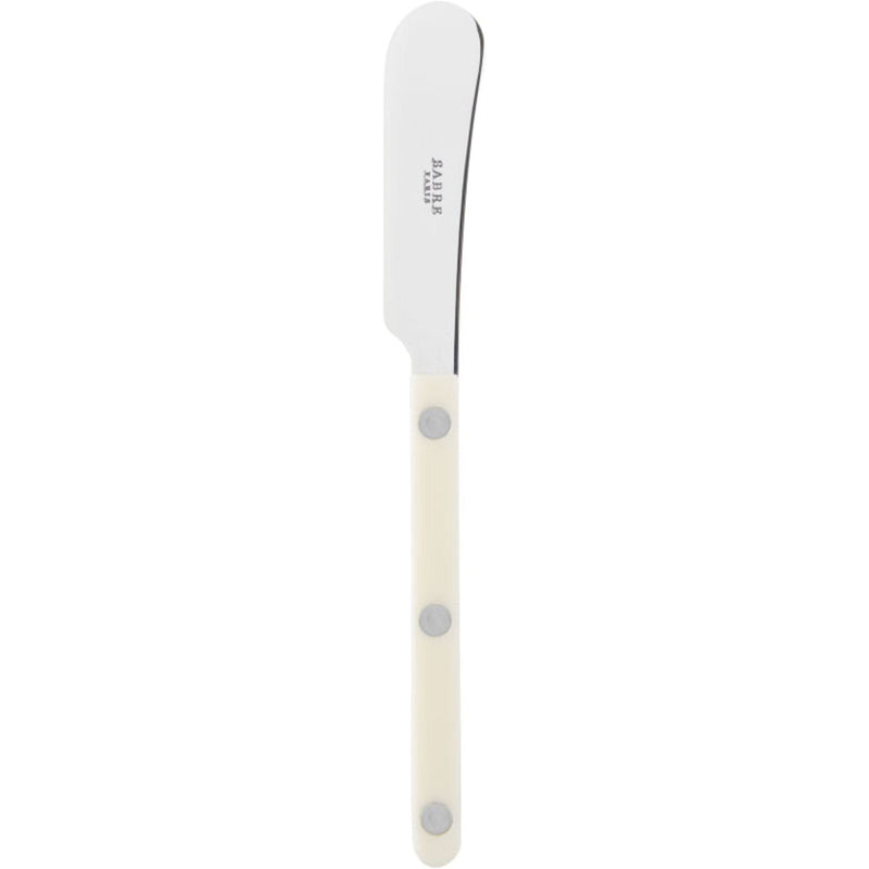 Se Sabre Paris Bistrot Solid smørkniv 14 cm, ivory ✔ Kæmpe udvalg i Sabre Paris ✔ Hurtig levering: 1 - 2 Hverdage samt billig fragt - Varenummer: KTO-2346-025-0002 og barcode / Ean: &