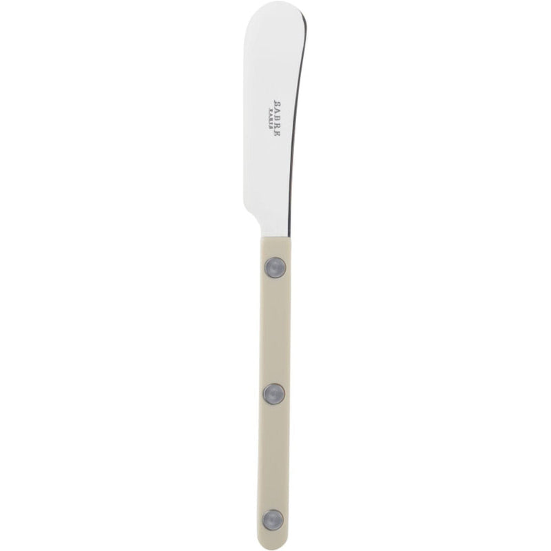 Se Sabre Paris Bistrot Solid smørkniv 14 cm, light kaki ✔ Kæmpe udvalg i Sabre Paris ✔ Hurtig levering: 1 - 2 Hverdage samt billig fragt - Varenummer: KTO-2346-025-0174 og barcode / Ean: &