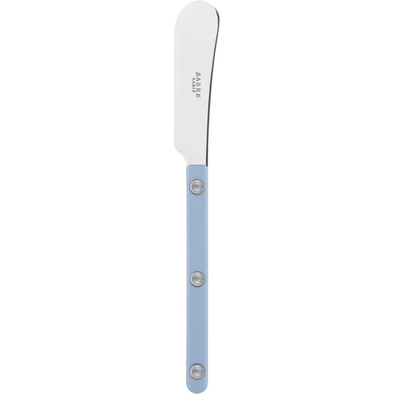 Se Sabre Paris Bistrot Solid smørkniv 14 cm, pastelblå ✔ Kæmpe udvalg i Sabre Paris ✔ Hurtig levering: 1 - 2 Hverdage samt billig fragt - Varenummer: KTO-2346-025-1269 og barcode / Ean: &