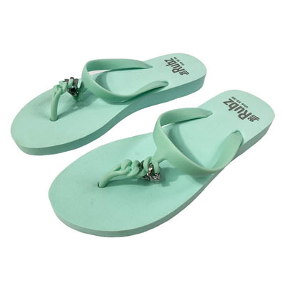 Se Klip klapper fra trendy âThe Rubzâ Unisex  -  Mint og Sølvmetal ✔ Kæmpe udvalg i  Satana ✔ Hurtig levering: 1 - 2 Hverdage samt billig fragt - Varenummer: STAA-149092 og barcode / Ean:  på lager - Udsalg på Sandaler > TØJ & SKO Spar op til 65% - Over 1354 kendte mærker på udsalg