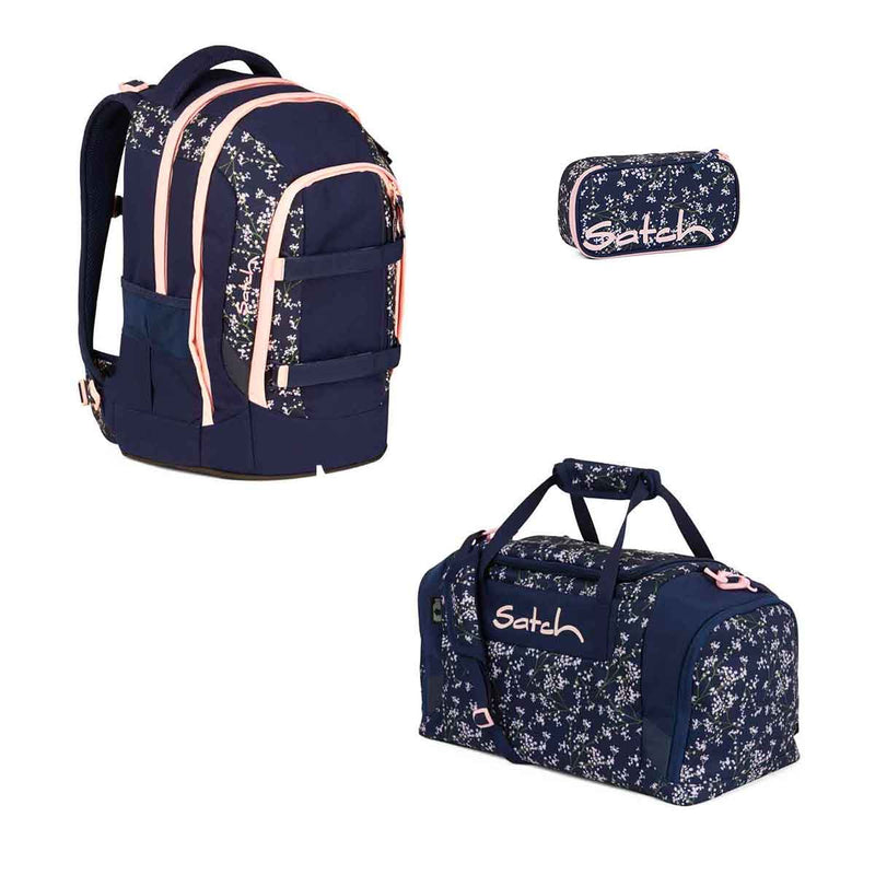 Se Satch Pack Skoletaske 30L Bloomy Breeze 3 dele 30L ✔ Kæmpe udvalg i  Satch ✔ Hurtig levering: 1 - 2 Hverdage samt billig fragt - Varenummer: JUCO-SAT-SIN-002-9AG_bundle og barcode / Ean:  på lager - Udsalg på Skoletaske Spar op til 59% - Over  785 kendte brands på udsalg