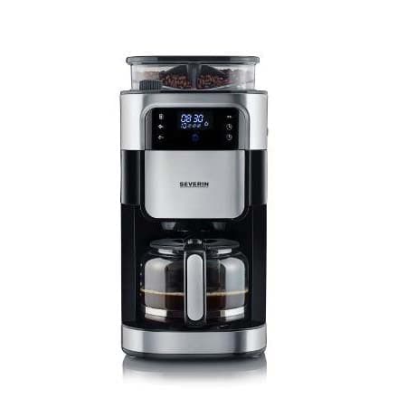 Se Severin - Kaffemaskine m. kværn 1000 watt Stål/Sort ✔ Kæmpe udvalg i Severin ✔ Hurtig levering: 1 - 2 Hverdage samt billig fragt - Varenummer: RKTK-SE13805 og barcode / Ean: &