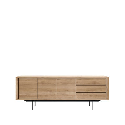 Se Ethnicraft Shadow sideboard Eg/Wax oil 3 låger-3 skuffer ❤ Kæmpe udvalg i Ethnicraft ❤ Hurtig levering: 1 - 2 Hverdage samt billig fragt - Varenummer: NDN-564498-01 og barcode / Ean: '749531855078 på lager - Udsalg på Furniture - Cabinets & Storage - Buffets & Sideboards Spar op til 65% - Over 785 kendte brands på udsalg