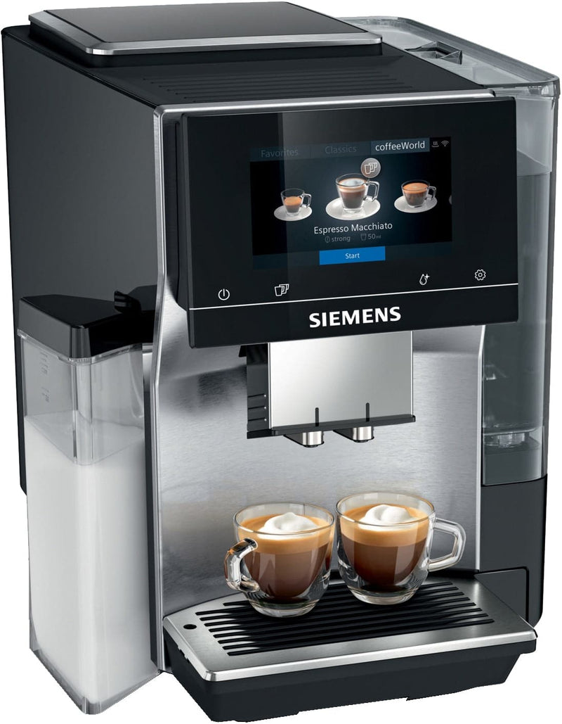 Se Siemens EQ700 Integral automatisk espressomaskine TQ717R03 (sølv) ✔ Kæmpe udvalg i  Siemens ✔ Hurtig levering: 1 - 2 Hverdage samt billig fragt - Varenummer: ELG-777990 og barcode / Ean: &