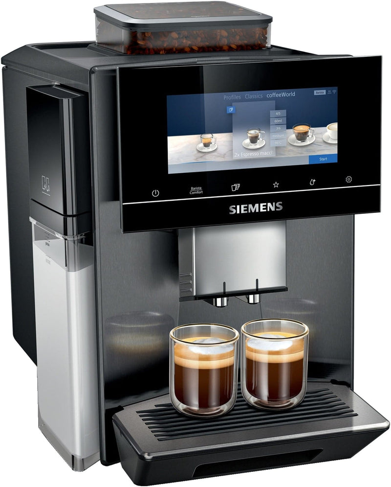 Se Siemens EQ900 Plus automatisk espressomaskine TQ905RZ5 ✔ Kæmpe udvalg i  Siemens ✔ Hurtig levering: 1 - 2 Hverdage samt billig fragt - Varenummer: ELG-777989 og barcode / Ean: &