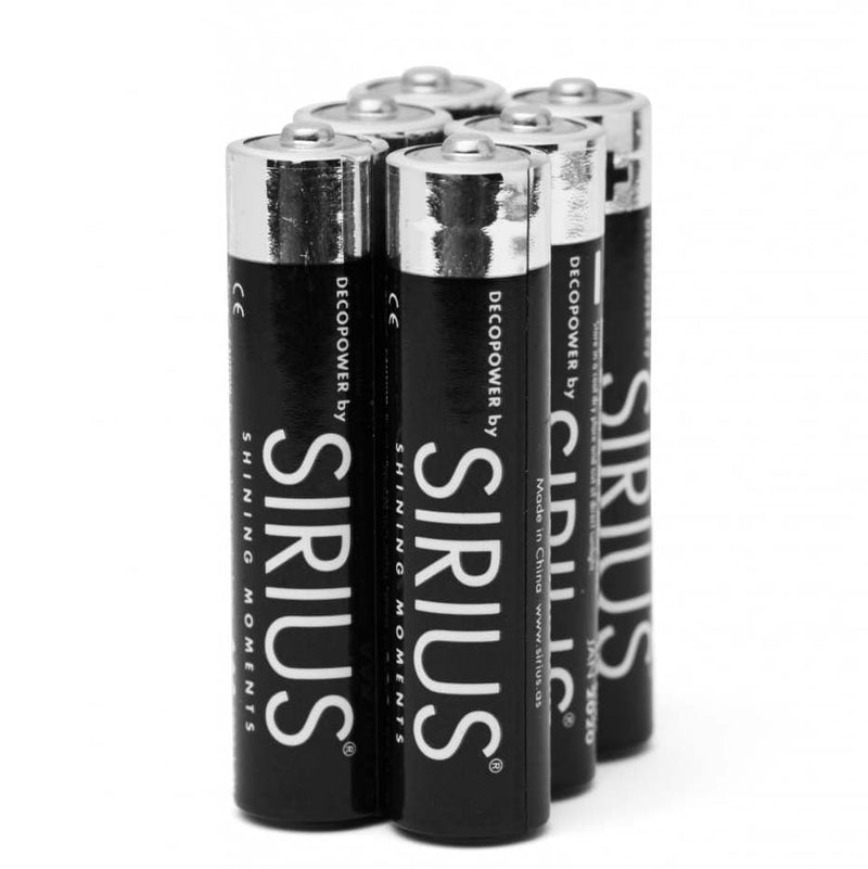 Se Sirius - AAAA DecoPower batterier by , 6 stk ✔ Kæmpe udvalg i Sirius ✔ Hurtig levering: 1 - 2 Hverdage samt billig fragt - Varenummer: RKTK-SI88815 og barcode / Ean: &