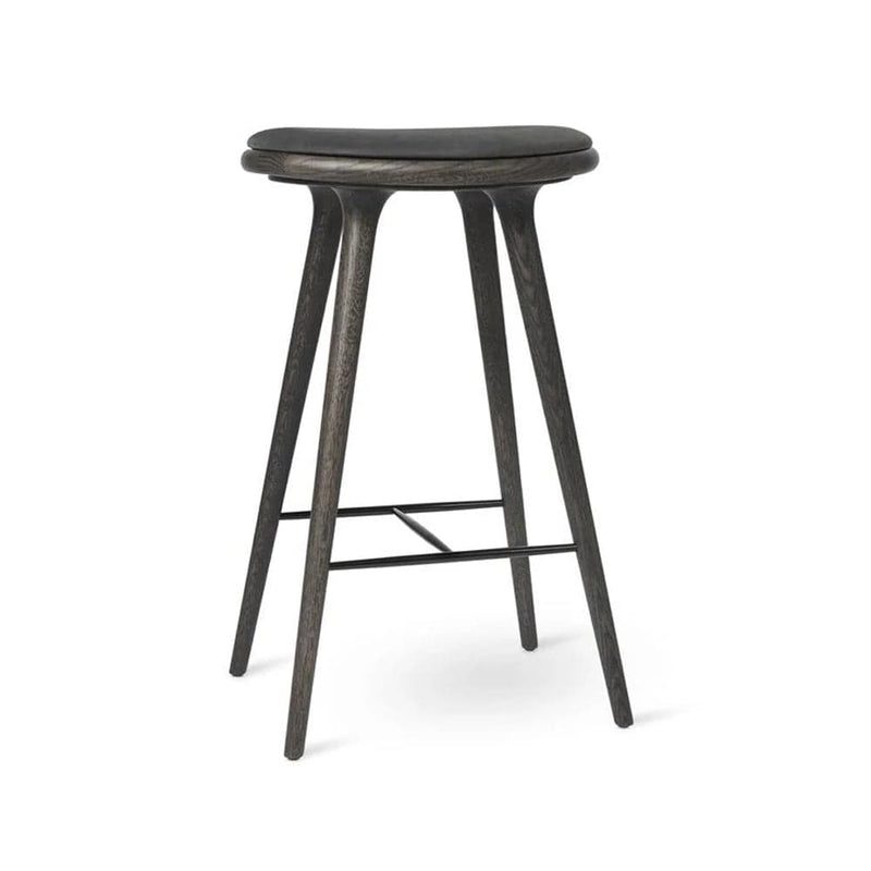 Se Mater Mater high stool barskammel høj 74 cm Læder sort, stel i sirka grey eg ❤ Kæmpe udvalg i Mater ❤ Hurtig levering: 1 - 2 Hverdage samt billig fragt - Varenummer: NDN-537424-01 og barcode / Ean: &