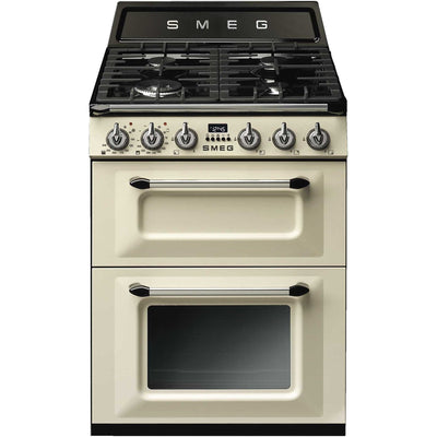 Se Smeg 60cm Victoria Gaskomfur med 2 Ovne, Creme ✔ Stort online udvalg i Smeg ✔ Hurtig levering: 1 - 2 Hverdage samt billig fragt - Varenummer: KTO-TR62P og barcode / Ean: '8017709210632 på lager - Udsalg på Gaskomfur Spar op til 51% - Over 1112 kendte brands på udsalg