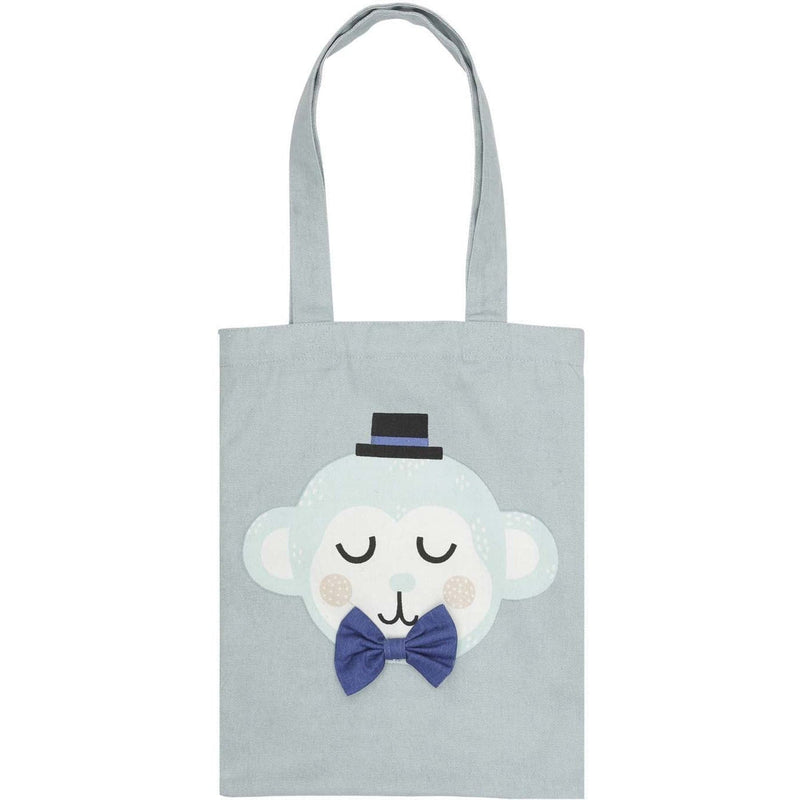 Se Södahl Monty monkey tote bag, 25x35 cm - Teal ✔ Stort online udvalg i Södahl ✔ Hurtig levering: 1 - 2 Hverdage samt billig fragt - Varenummer: KTO-724426 og barcode / Ean: &