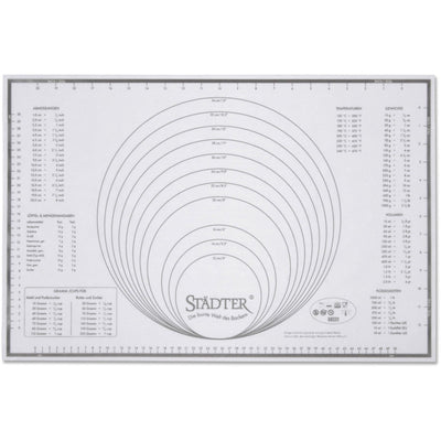 Se Städter Bageark i Glasfiber/Silikone Gradueret 60 cm x 40 cm ✔ Stort online udvalg i Städter ✔ Hurtig levering: 1 - 2 Hverdage samt billig fragt - Varenummer: KTO-256972 og barcode / Ean: '4018598256972 på lager - Udsalg på Bagetilbehør Spar op til 61% - Over 1300 kendte brands på udsalg