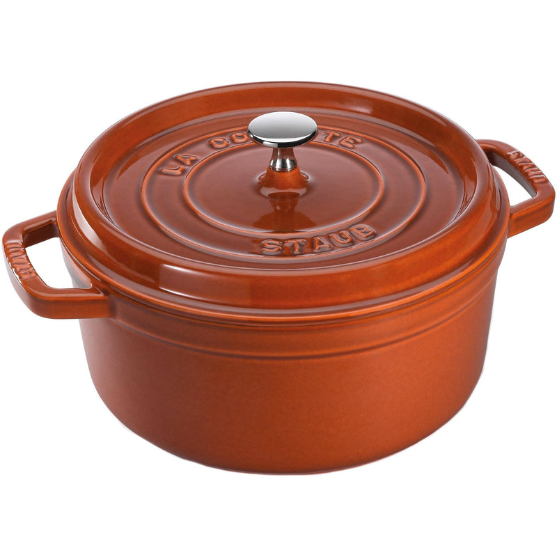 Se Staub La Cocotte Rund cocotte 24cm. 3,8 liter, kanelfarvet ✔ Stort online udvalg i Staub ✔ Hurtig levering: 1 - 2 Hverdage samt billig fragt - Varenummer: KTO-1004666 og barcode / Ean: &