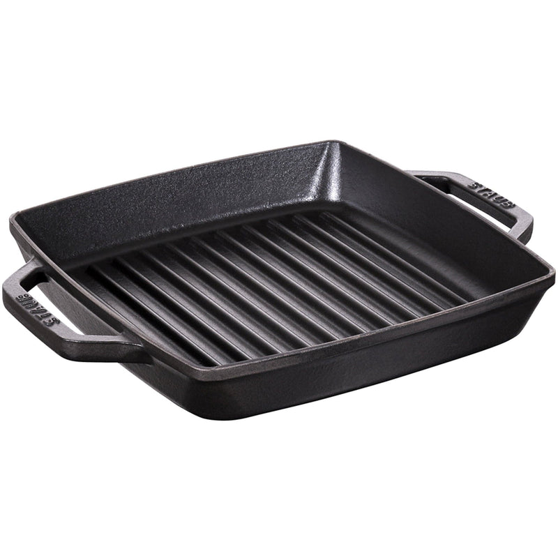 Se Staub Pure Grill Kvadratisk Grillpande 23 cm Sort ✔ Stort online udvalg i Staub ✔ Hurtig levering: 1 - 2 Hverdage samt billig fragt - Varenummer: KTO-1004903 og barcode / Ean: &