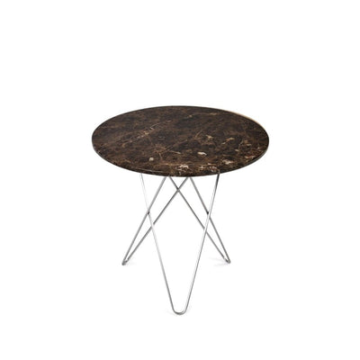 Se OX Denmarq Tall Mini O Table sofabord marmor brun, rustfrit understel ❤ Kæmpe udvalg i OX Denmarq ❤ Hurtig levering: 1 - 2 Hverdage samt billig fragt - Varenummer: NDN-527439-01 og barcode / Ean: '5713350001959 på lager - Udsalg på Furniture - Tables - Accent Tables - Coffee Tables Spar op til 55% - Over 1112 kendte brands på udsalg