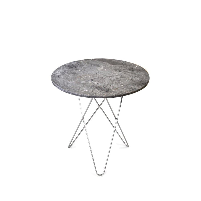 Se OX Denmarq Tall Mini O Table sofabord Marmor grå, rustfrit understel ❤ Kæmpe udvalg i OX Denmarq ❤ Hurtig levering: 1 - 2 Hverdage samt billig fragt - Varenummer: NDN-527443-01 og barcode / Ean: &