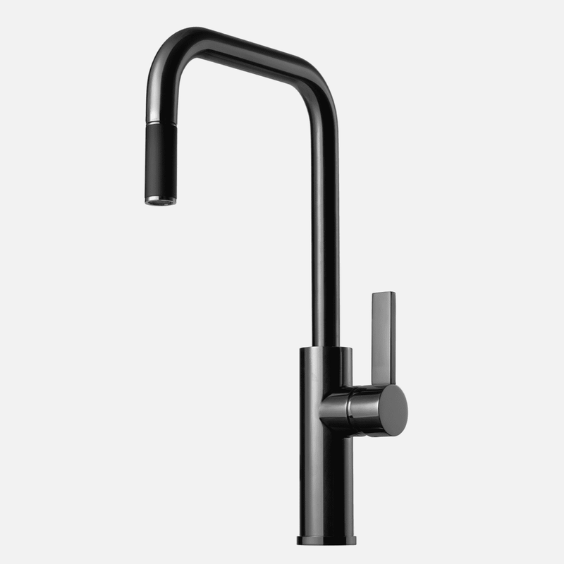 Se Tapwell ARM985 køkkenarmatur m/udtræk - black chrome på tilbud! Billig fragt & hurtig levering (1-2 hverdage). Spar op til 52% på udsalg.